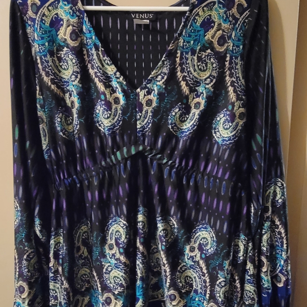 Venus Paisley Top Blouse